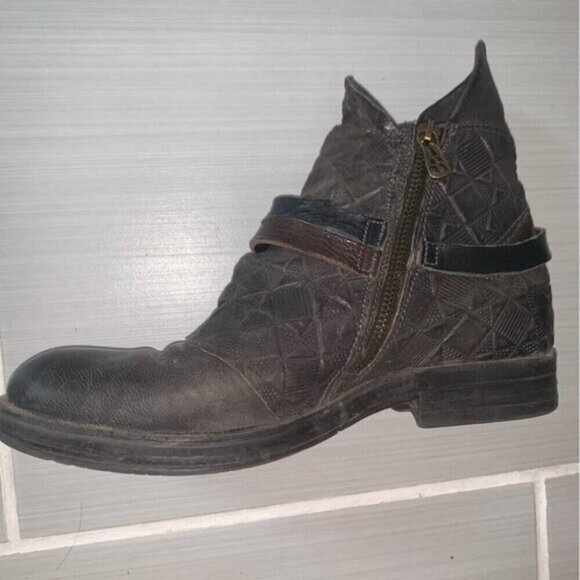 A.S. 98 Isha Leather Booties 39 - Picture 3 of 10